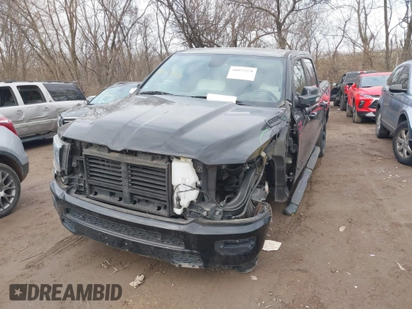 2019 Ram 1500 Big Horn/Lone Star with VIN 1C6RRFFG0KN733263, listed as a IAAI auction lot 41077579 with 85,259 mi miles. Bid and sale history available at carsss.com. Image 21.