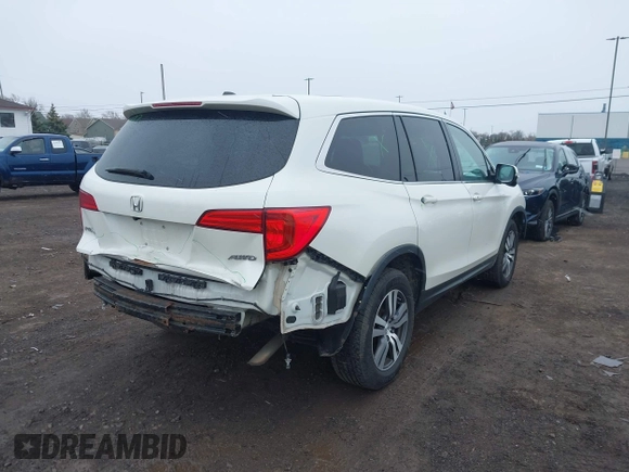 2018 Honda Pilot EX-L with VIN 5FNYF6H52JB053046, listed as a IAAI auction lot 42013210 with 103,721 mi miles. Bid and sale history available at carsss.com. Image 21.