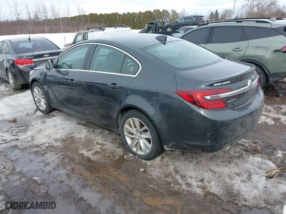 2016 Buick Regal with VIN 2G4GK5EX3G9142575, listed as a IAAI auction lot 41687988 with NaN miles. Bid and sale history available at carsss.com. Image 3.