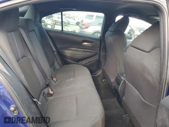 2020 Toyota Corolla SE with VIN 5YFS4RCE4LP039886, listed as a Copart auction lot 50022175 with 40,652 mi miles and Salvage Title. Bid and sale history available at carsss.com. Image 10.