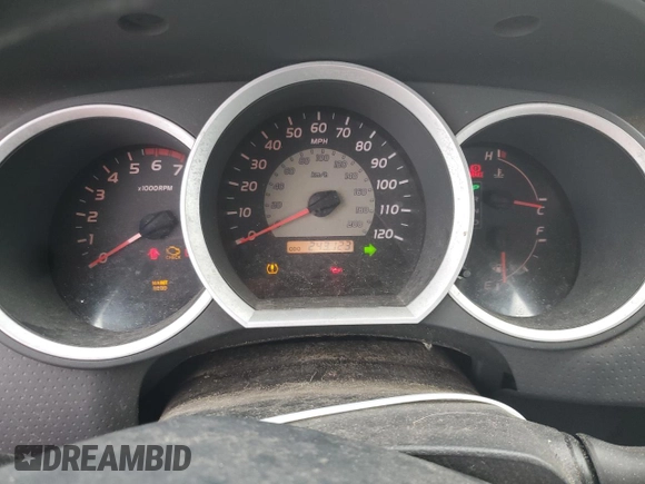 2006 Toyota Tacoma with VIN 5TENX22N36Z309153, listed as a Copart auction lot 42008645 with 243,123 mi miles and Clean Title. Bid and sale history available at carsss.com. Image 9.