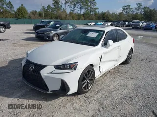 2020 Lexus IS with VIN JTHGA1D28L5101614, listed as a IAAI auction lot 41783627 with 66,400 mi miles. Bid and sale history available at carsss.com. Image 2.