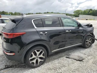2017 Kia Sportage SX Turbo z VIN KNDPR3A64H7097618, wystawiony jako Copart lot #59408915 z przebiegiem 161 899 mil mil oraz Czysty tytuł • Clean title. Historia ofert i sprzedaży dostępna na DreamBid. Obrazek 3.