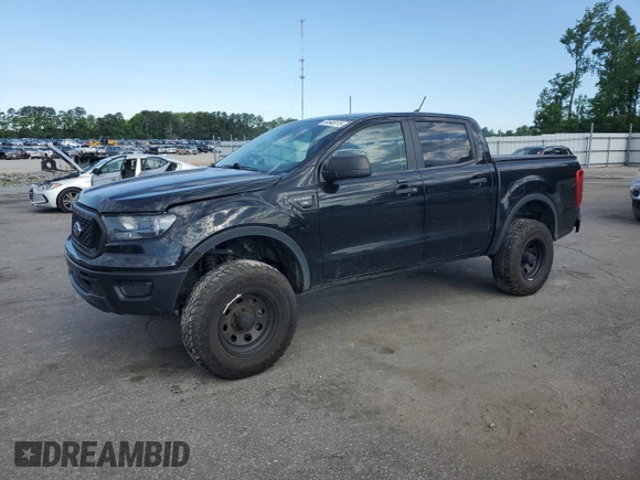 2022 Ford Ranger XL with VIN 1FTER4EH6NLD14209, listed as a Copart auction lot 54545115 with 50,621 mi miles and Salvage title. Bid and sale history available at DreamBid. Image 1.