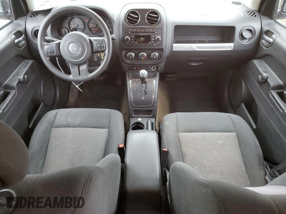 2017 Jeep Compass Sport SE with VIN 1C4NJDBB7HD173530, listed as a Copart auction lot 55295085 with 112,391 mi miles and Salvage title. Bid and sale history available at DreamBid. Image 8.