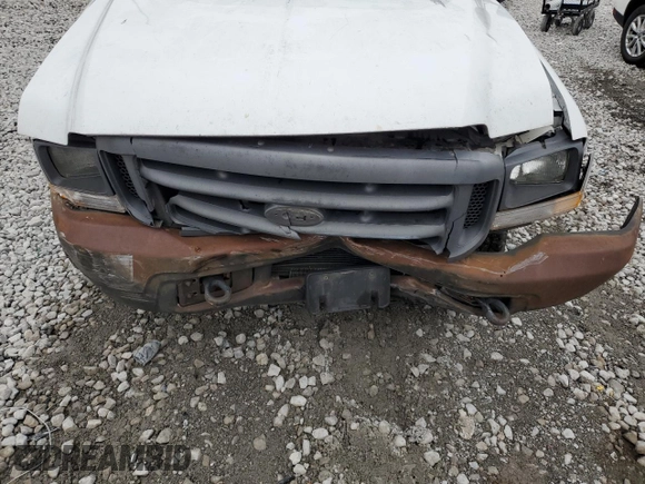 1999 Ford Super Duty F-250 XL with VIN 1FTNF20L1XEC34865, listed as a Copart auction lot 44930965 with 493,500 mi miles and Salvage Title. Bid and sale history available at carsss.com. Image 11.