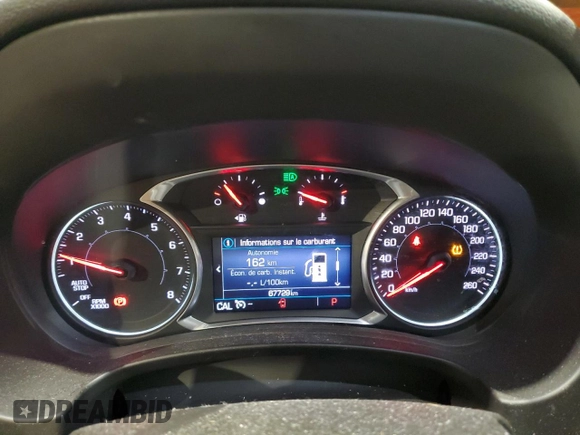 2020 GMC Terrain SLE with VIN 3GKALTEV3LL248921, listed as a Copart auction lot 44222684 with 67,729 mi miles and Salvage Title. Bid and sale history available at carsss.com. Image 9.