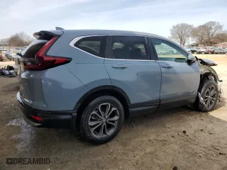 2020 Honda CR-V EX-L with VIN 7FARW2H84LE017745, listed as a Copart auction lot 44998475 with 77,172 mi miles and Salvage Title. Bid and sale history available at carsss.com. Image 3.