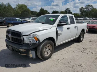 2021 Ram 1500 Tradesman with VIN 1C6RR7FG3MS535139, listed as a Copart auction lot 70605674 with 67,527 mi miles and Salvage title. Bid and sale history available at DreamBid. Image 1.