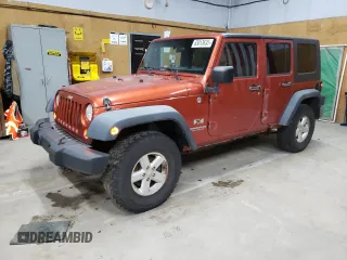 2009 Jeep Wrangler Unlimited X with VIN 1J8GA39139L788480, listed as a Copart auction lot 63013635 with 166,007 mi miles and Clean title. Bid and sale history available at DreamBid. Image 1.