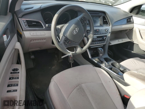 2016 Hyundai Sonata Sport with VIN 5NPE34AF9GH343247, listed as a Copart auction lot 54919635 with Not Provided miles and Salvage Title. Bid and sale history available at DreamBid. Image 8.