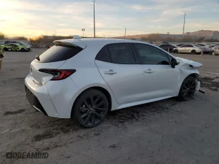 2024 Toyota Corolla Hatchback XSE with VIN JTNC4MBE8R3219782, listed as a Copart auction lot 89198645 with 10,234 mi miles and Salvage Title. Bid and sale history available at carsss.com. Image 3.