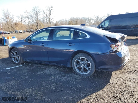 2020 Chevrolet Malibu LT with VIN 1G1ZD5ST4LF102461, listed as a Copart auction lot 42784075 with 74,526 mi miles and Salvage Title. Bid and sale history available at carsss.com. Image 2.