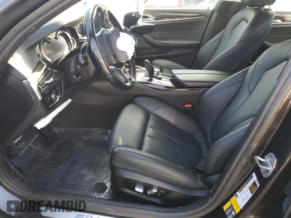 2018 BMW 5 Series 530e with VIN WBAJA9C53JB034157, listed as a Copart auction lot 54392415 with Not provided miles and Salvage title. Bid and sale history available at DreamBid. Image 7.