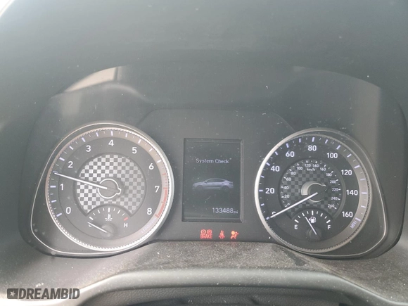 2019 Hyundai Elantra Preferred with VIN KMHD84LF2KU731120, listed as a Copart auction lot 48974415 with 133,488 mi miles and Salvage Title. Bid and sale history available at carsss.com. Image 9.