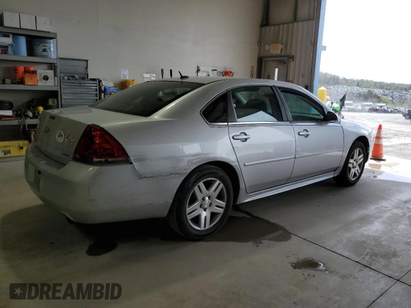 2015 Chevrolet Impala LT with VIN 2G1WB5E38F1140341, listed as a Copart auction lot 54094155 with 87,392 mi miles and Salvage Title. Bid and sale history available at DreamBid. Image 3.