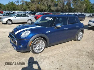 2015 MINI Cooper Hardtop 4 Door S with VIN WMWXU3C51F2B55794, listed as a Copart auction lot 48922405 with 60,215 mi miles and Salvage Title. Bid and sale history available at carsss.com. Image 1.