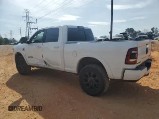 2022 Ram 2500 Limited with VIN 3C6UR5SL4NG339401, listed as a Copart auction lot 51105915 with 106,633 mi miles and Salvage title. Bid and sale history available at DreamBid. Image 2.