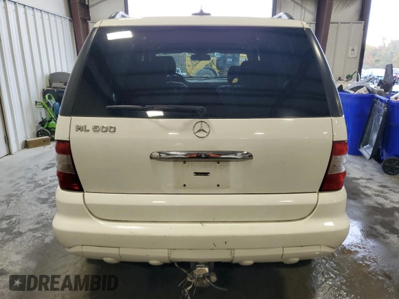 2003 Mercedes-Benz M-Class with VIN 4JGAB75E43A372186, listed as a Copart auction lot 84168224 with 224,588 mi miles and Salvage Title. Bid and sale history available at carsss.com. Image 6.