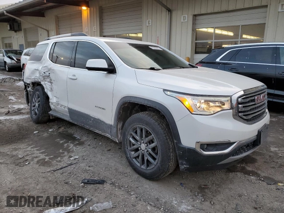 2017 GMC Acadia SLT with VIN 1GKKNULSXHZ224015, listed as a Copart auction lot 42395025 with 118,112 mi miles and Salvage Title. Bid and sale history available at carsss.com. Image 4.