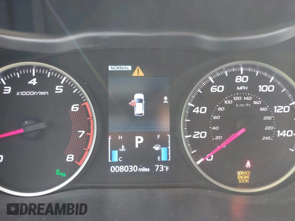 2025 Mitsubishi Eclipse Cross SE with VIN JA4ATWAA9SZ012842, listed as a IAAI auction lot 42014042 with 8,030 mi miles and . Bid and sale history available at DreamBid. Image 15.
