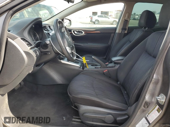 2017 Nissan Sentra SV with VIN 3N1AB7AP3HL669870, listed as a Copart auction lot 54738085 with 147,593 mi miles and Clean Title. Bid and sale history available at carsss.com. Image 7.