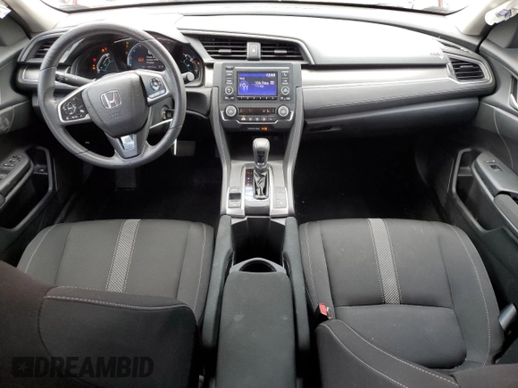 2020 Honda Civic LX with VIN 2HGFC2F63LH515603, listed as a Copart auction lot 56535385 with 42,517 mi miles and Salvage title. Bid and sale history available at DreamBid. Image 8.