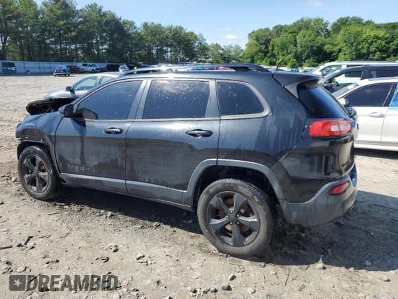 2016 Jeep Cherokee Limited with VIN 1C4PJMDB0GW366630, listed as a Copart auction lot 57622875 with 219,132 mi miles and Salvage title. Bid and sale history available at DreamBid. Image 2.
