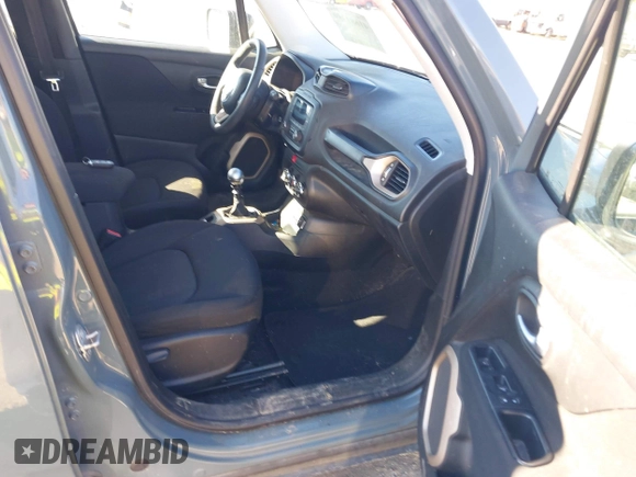 2017 Jeep Renegade Sport with VIN ZACCJAAHXHPE99190, listed as a IAAI auction lot 41682359 with 151,059 mi miles and . Bid and sale history available at DreamBid. Image 5.