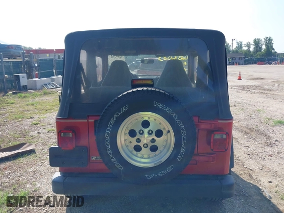 1997 Jeep Wrangler Sport with VIN 1J4FY19S3VP425119, listed as a IAAI auction lot 42592583 with 54,595 mi miles and . Bid and sale history available at DreamBid. Image 16.