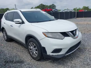 2016 Nissan Rogue S with VIN KNMAT2MTXGP612171, listed as a IAAI auction lot 42041712 with 181,246 mi miles. Bid and sale history available at carsss.com. Image 1.