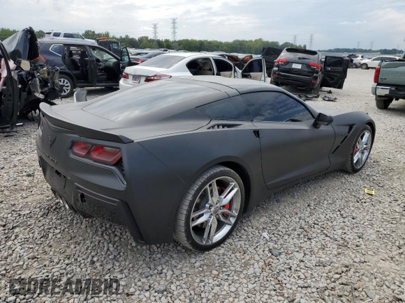 2016 Chevrolet Corvette 2LT with VIN 1G1YD2D74G5104720, listed as a Copart auction lot 70192474 with 34,686 mi miles and Salvage Title. Bid and sale history available at carsss.com. Image 3.