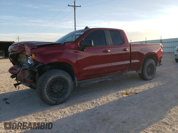 2019 Chevrolet Silverado 1500 RST with VIN 1GCVWDED2KZ372283, listed as a Copart auction lot 43655735 with 92,047 mi miles and Clean Title. Bid and sale history available at carsss.com. Image 1.