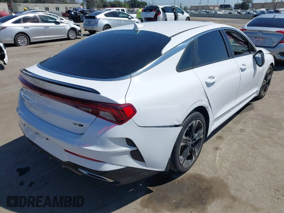 2022 Kia K5 GT-Line z VIN 5XXG64J28NG112507, wystawiony jako IAAI lot #41998172 z przebiegiem 43 915 mil mil oraz . Historia ofert i sprzedaży dostępna na DreamBid. Obrazek 4.