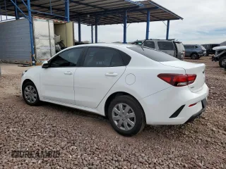 2021 Kia Rio LX with VIN 3KPA24AD5ME382840, listed as a Copart auction lot 48583955 with 20,183 mi miles and Salvage Title. Bid and sale history available at carsss.com. Image 2.