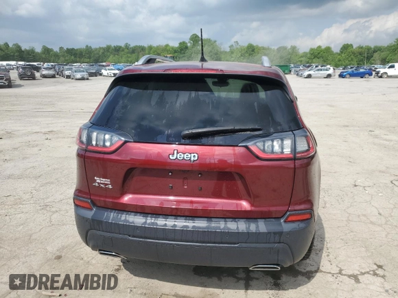 2020 Jeep Cherokee Altitude z VIN 1C4PJMLX9LD636716, wystawiony jako Copart lot #55208185 z przebiegiem 38 903 mil mil oraz Szkoda całkowita • Salvage title. Historia ofert i sprzedaży dostępna na DreamBid. Obrazek 6.