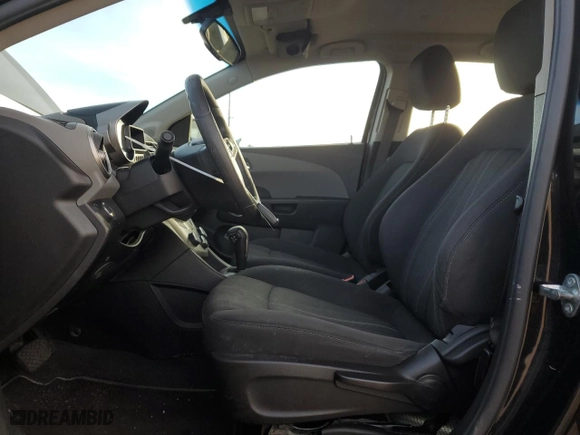2015 Chevrolet Sonic LT with VIN 1G1JC6SH5F4168292, listed as a Copart auction lot 86863744 with 107,445 mi miles and Salvage Title. Bid and sale history available at carsss.com. Image 7.