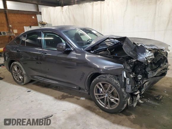 2021 BMW X4 M40i with VIN 5UX2V5C05M9H10615, listed as a Copart auction lot 71689363 with 0 mi miles. Bid and sale history available at carsss.com. Image 4.
