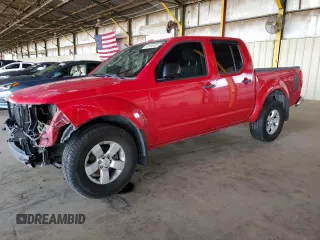 2011 Nissan Frontier Pro-4X with VIN 1N6AD0EV5BC442557, listed as a Copart auction lot 58814935 with 184,027 mi miles and Salvage title. Bid and sale history available at DreamBid. Image 1.