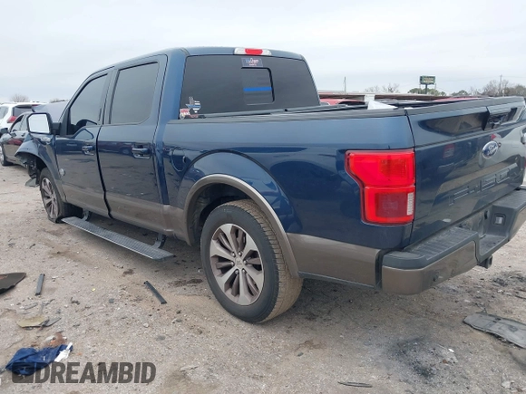2019 Ford F-150 XL z VIN 1FTEW1C55KFD52654, wystawiony jako IAAI lot #41641091 z przebiegiem 110 107 mil mil oraz . Historia ofert i sprzedaży dostępna na DreamBid. Obrazek 3.