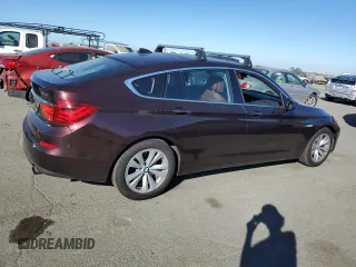 2013 BMW 5 Series 535i Gran Turismo xDrive with VIN WBASP2C50DC338667, listed as a Copart auction lot 76117604 with 136,455 mi miles and Salvage title. Bid and sale history available at DreamBid. Image 3.