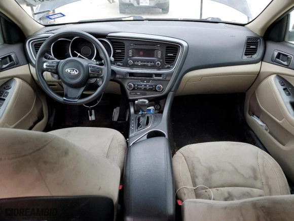 2015 Kia Optima LX with VIN 5XXGM4A75FG472112, listed as a Copart auction lot 41607535 with 152,139 mi miles and Salvage Title. Bid and sale history available at carsss.com. Image 8.