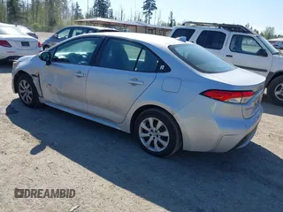 2020 Toyota Corolla LE with VIN 5YFEPRAE4LP098976, listed as a IAAI auction lot 42054417 with 94,655 mi miles and . Bid and sale history available at DreamBid. Image 3.