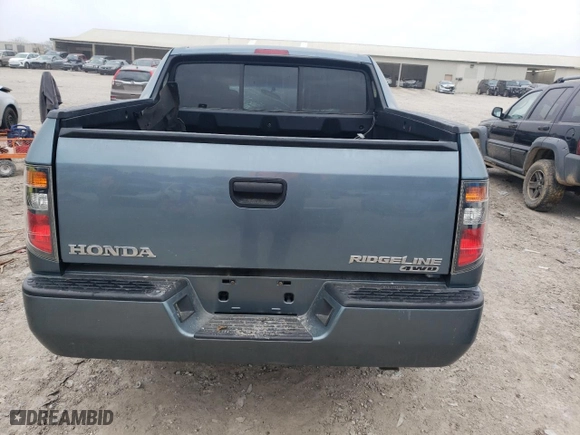 2007 Honda Ridgeline RT with VIN 2HJYK16267H524864, listed as a Copart auction lot 42225805 with 0 mi miles and Clean Title. Bid and sale history available at carsss.com. Image 6.