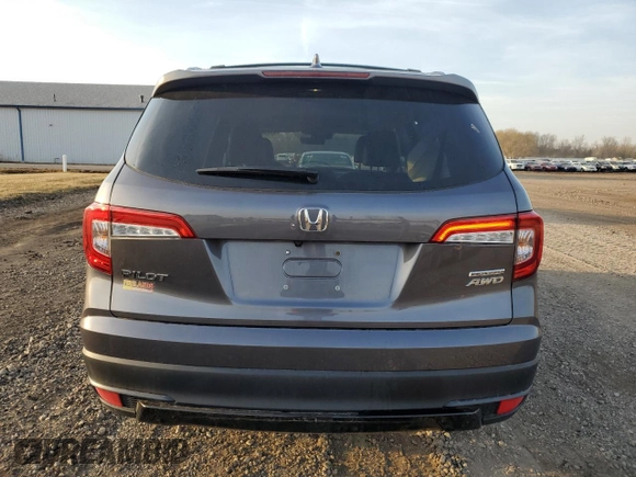 2022 Honda Pilot Special Edition with VIN 5FNYF6H2XNB002969, listed as a Copart auction lot 49234435 with 41,265 mi miles and Salvage Title. Bid and sale history available at carsss.com. Image 6.