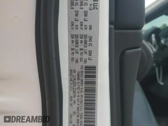 2018 Jeep Grand Cherokee Limited with VIN 1C4RJEBG0JC380744, listed as a Copart auction lot 55700215 with 89,157 mi miles and Salvage title. Bid and sale history available at DreamBid. Image 13.