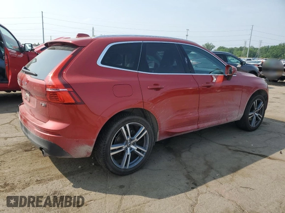 2018 Volvo XC60 Momentum with VIN YV4102RK7J1029914, listed as a Copart auction lot 59090615 with 48,810 mi miles and Clean title. Bid and sale history available at DreamBid. Image 3.