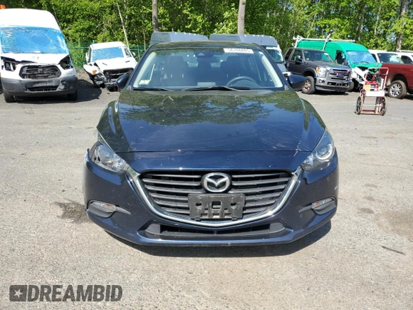 2018 Mazda 3 Sport with VIN 3MZBN1U77JM215586, listed as a Copart auction lot 56766805 with 80,779 mi miles and Salvage Title. Bid and sale history available at DreamBid. Image 5.