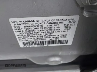 2013 Acura MDX Tech Pkg with VIN 2HNYD2H38DH500999, listed as a IAAI auction lot 40937213 with 138,336 mi miles. Bid and sale history available at carsss.com. Image 9.
