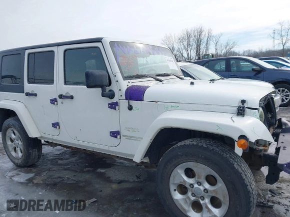 2010 Jeep Wrangler Unlimited Sahara with VIN 1J4HA5H19AL177179, listed as a IAAI auction lot 41565342 with 181,392 mi miles. Bid and sale history available at carsss.com. Image 14.